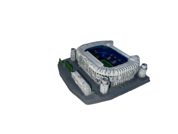 Bernabeu Bolsillo – Estadio 3D pintado a mano en Aviles - TRES D