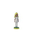 Figura 3D personalizada de doctora con bata blanca y estetoscopio – regalo original para médicas y enfermeras TRES D Avilés