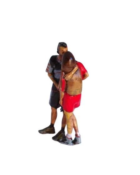 Figura de Pareja Besándose Personalizada en 3D - TRES D