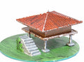Hórreo Asturiano – Miniatura 3D pintada a mano - TRES D