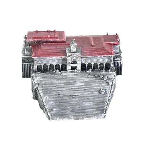 Maqueta ayuntamiento de Avilés - vista aérea en miniatura - Asturias