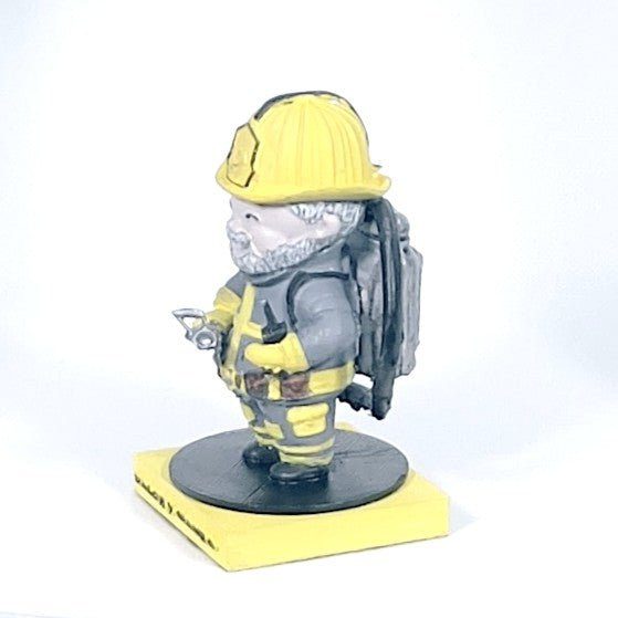 Figura 3D Bombero con Manguera - inscripción personalizada - TRES D Avilés