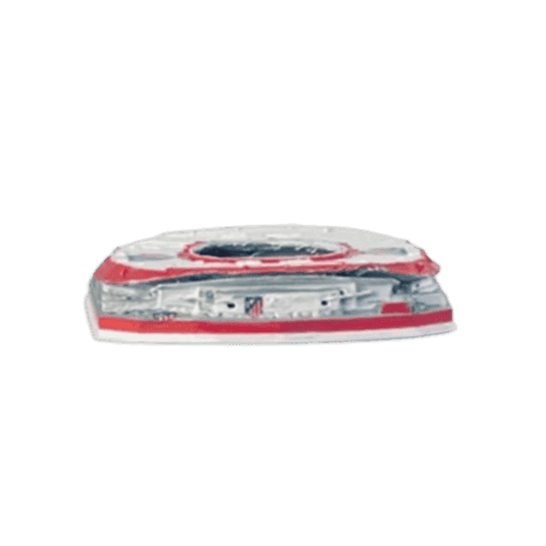 Estadio Metropolitano Atlético de Madrid 3D vista frontal, regalo para colchoneros