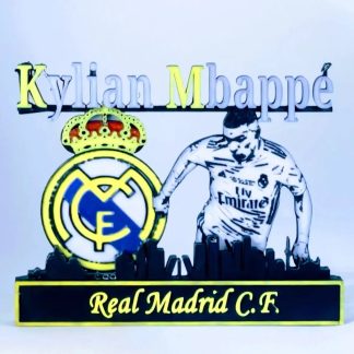 Figura Kylian Mbappé Real Madrid | Impresión 3D - TRES D en Avilés